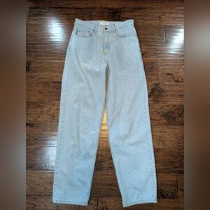 KOTN Light Blue Wash High Rise Denim Jeans Size 28